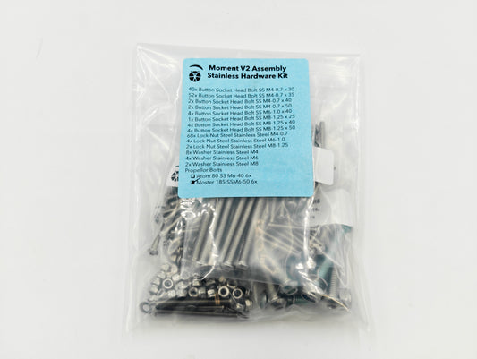 New Product: Moment Stainless Steel Hardware Kit